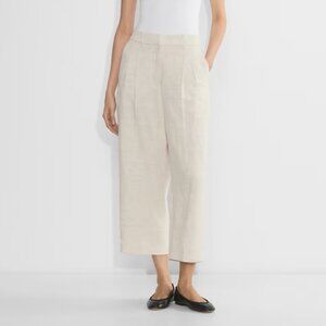 Aritzia The Effortless Pant™ Cropped - CruiseLinen™ Size 8